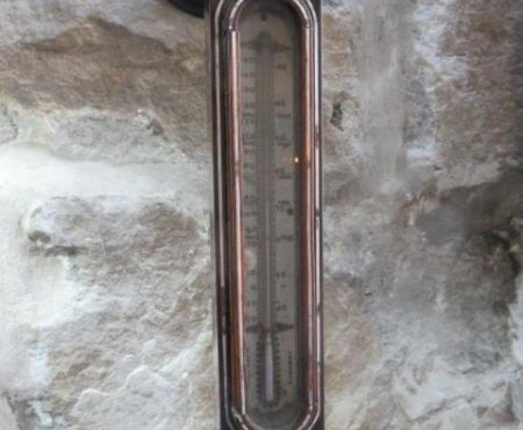 Early Victorian Rosewood Inlaid Marine Stick Barometer - Image 4