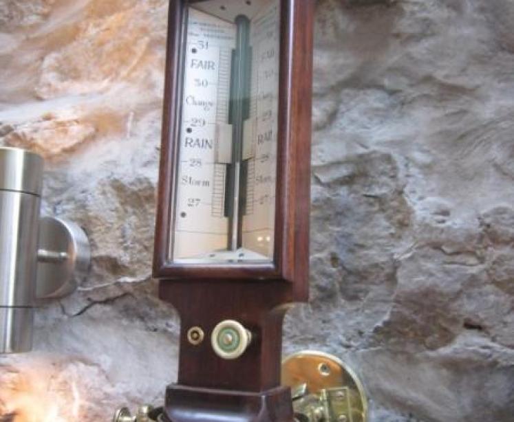 Superb & Rare 19th Century Marine Stick Barometer - Image 2