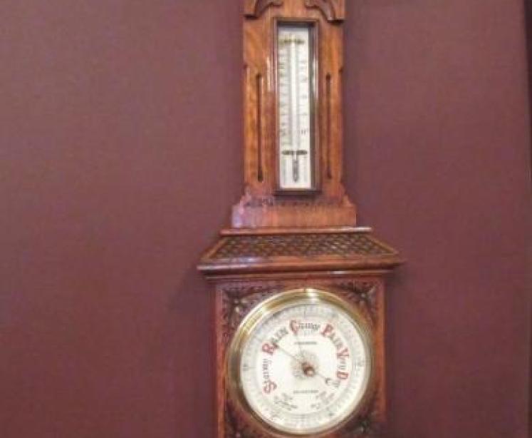 Top Quality Victorian Edinburgh Banjo Barometer - Image 1
