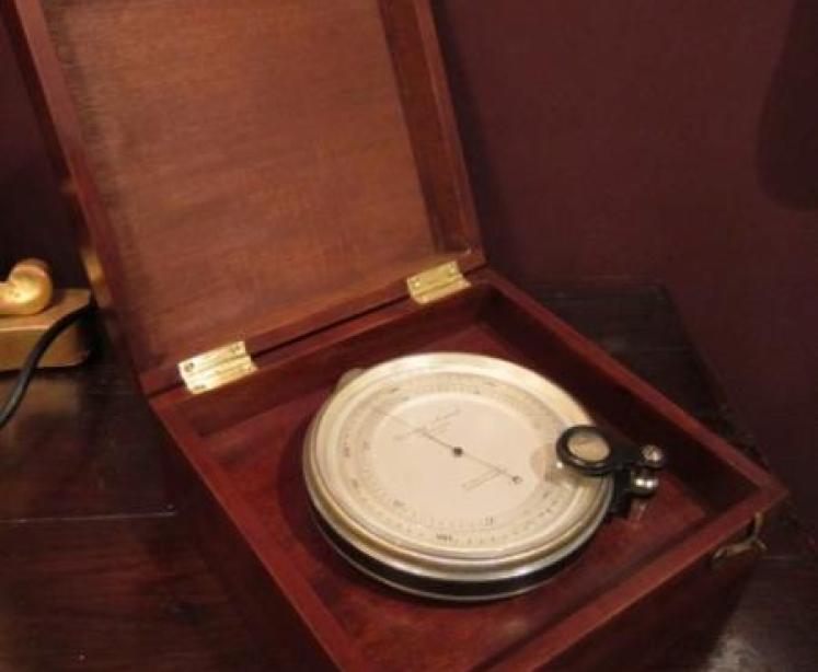 Rare Victorian Surveying Barometer in Case - Image 1
