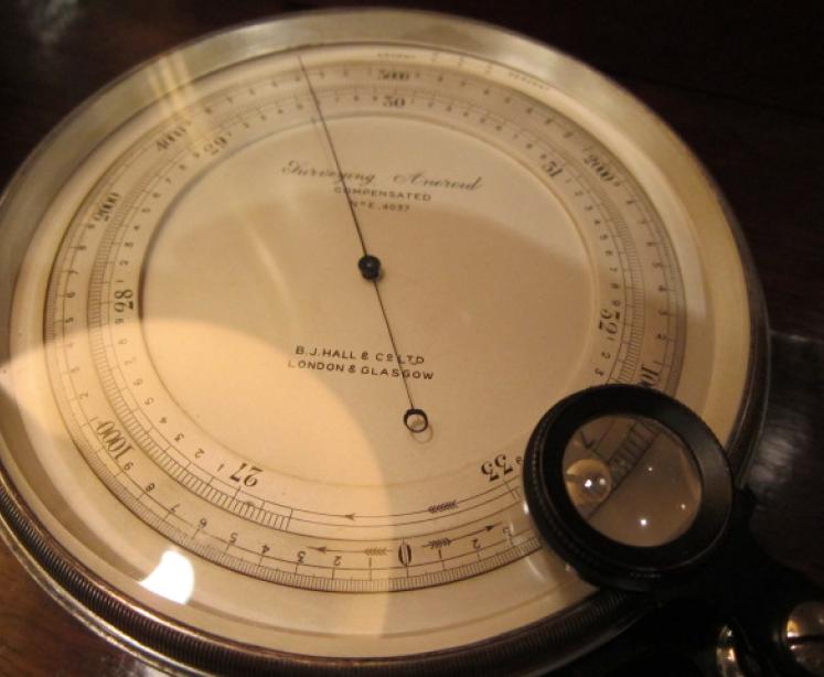 Rare Victorian Surveying Barometer in Case - Image 3