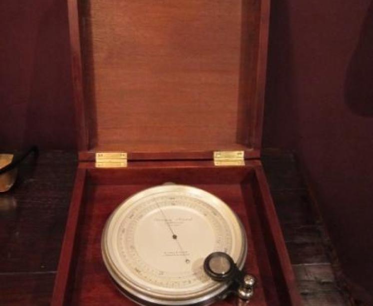 Rare Victorian Surveying Barometer in Case - Image 5