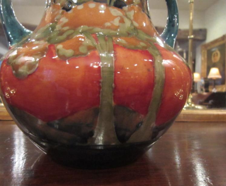 Superb Moorcroft Eventide Twin Handled Vase - Image 5