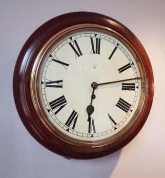 8 Day Edwardian English Dial Clock