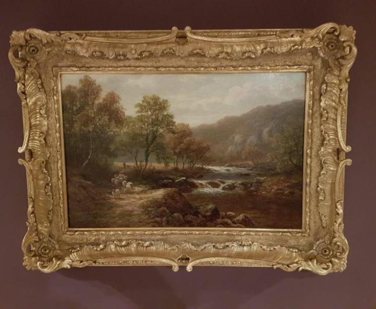 William Mellor Oil on Canvas,Thornton Gill, Ingleton - Image 1