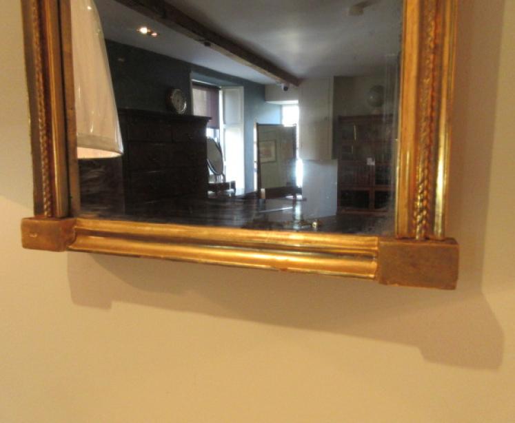 Regency Period Plaster Gilt Pier Glass Mirror - Image 3