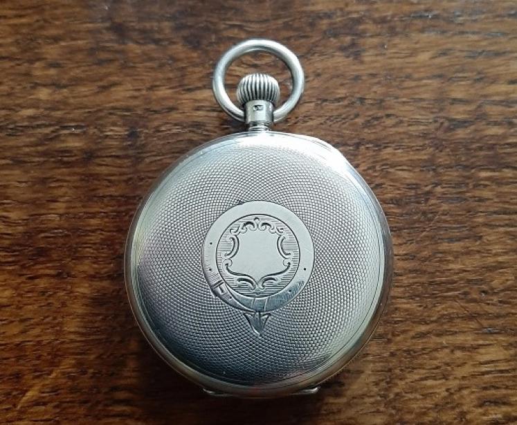 Edwardian Antique Waltham Silver Pocket watch - Image 4