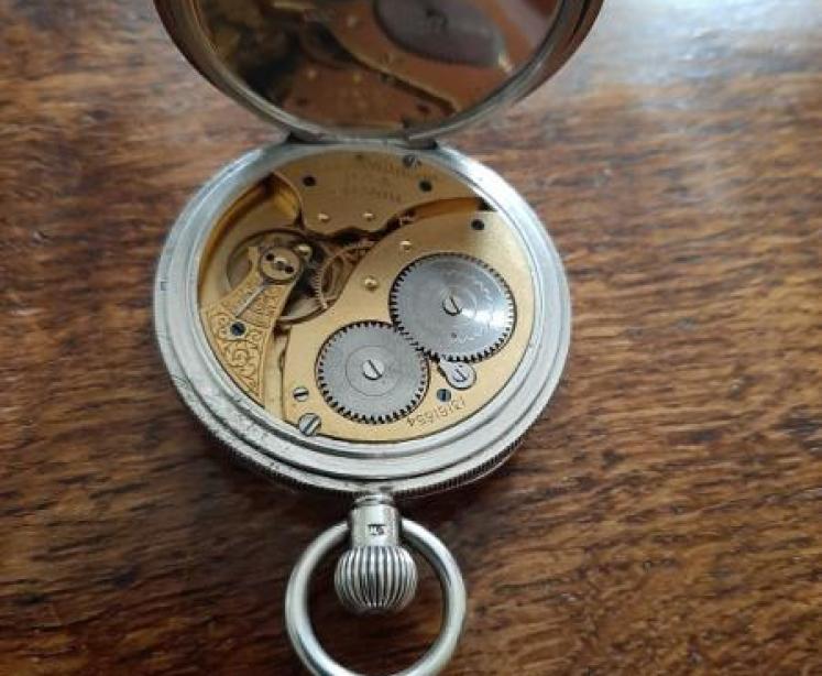 Edwardian Antique Waltham Silver Pocket watch - Image 5