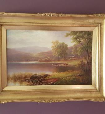 William Mellor Oil Painting of  Rydal Water