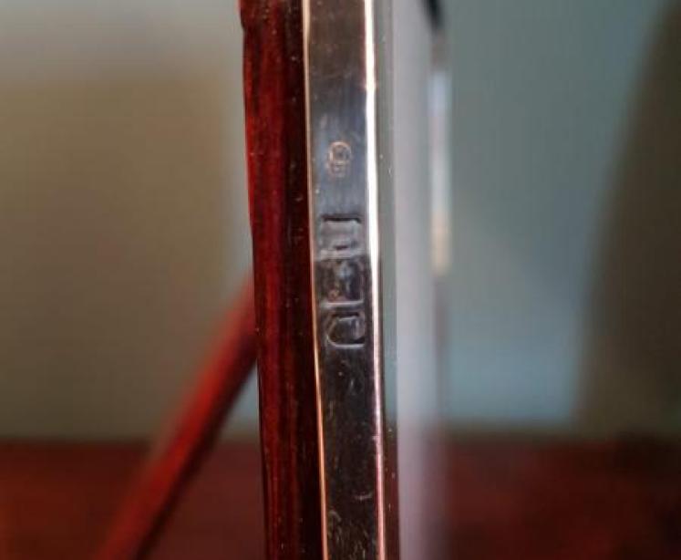 Large Edwardian Period Solid Silver Photo Frame - Image 3