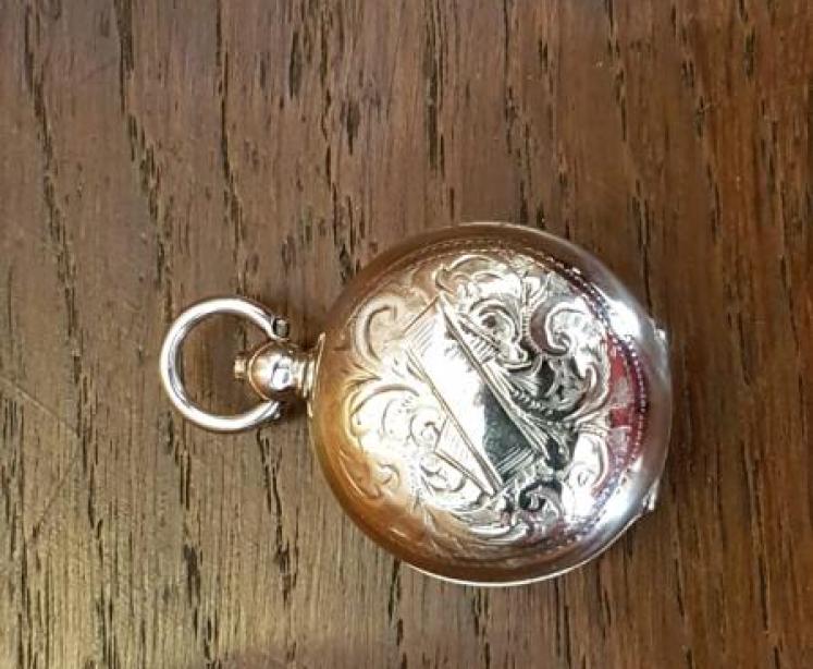 Engraved George V Silver Sovereign Case - Image 4