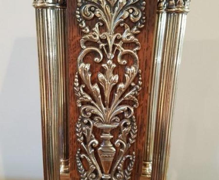 Rare 19th Century French Miniature Longcase Mantel Clock - Image 3