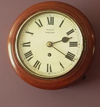 Victorian 8" Dial Fusse Wall Clock