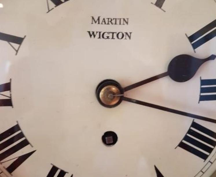 Victorian 8" Dial Fusse Wall Clock - Image 2