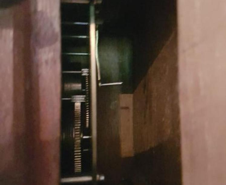 Victorian 8" Dial Fusse Wall Clock - Image 4