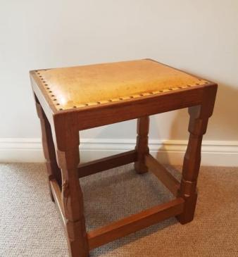 Old Thompson's of Kilburn Mouseman Stool