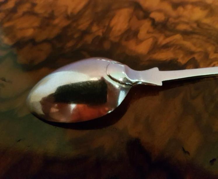 Rare set of Victorian Antique Exeter 1857 Silver Teaspoons - Image 2