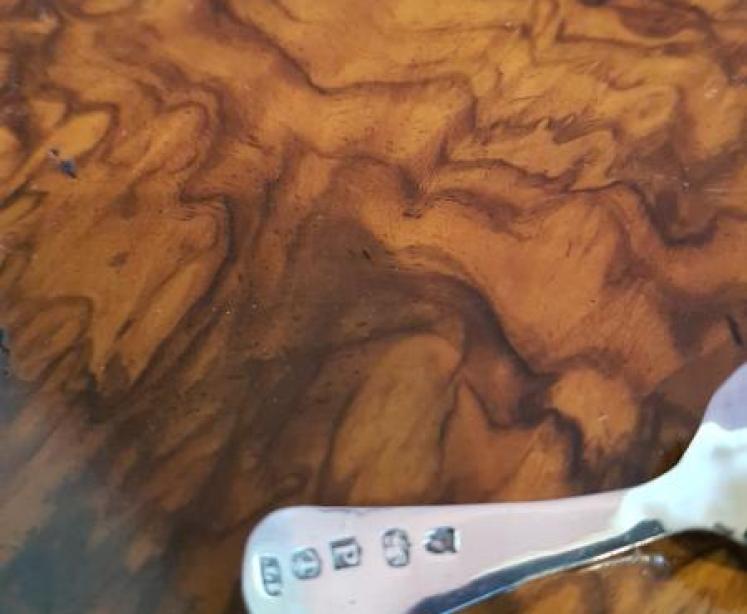 Georgian Silver Caddy Spoon - Image 3