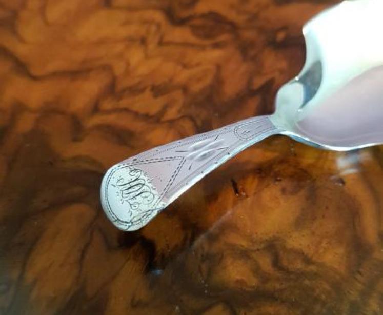 Georgian Silver Caddy Spoon - Image 5