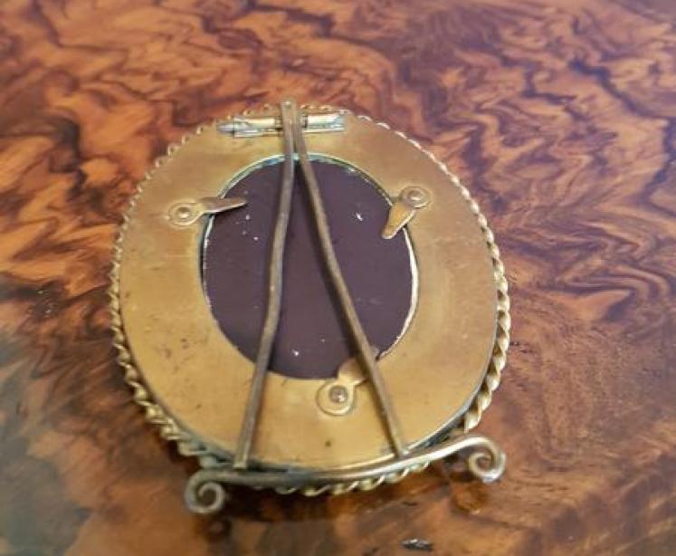 Superb 19th Century Micro Mosaic Miniature Photo Frame - Image 3