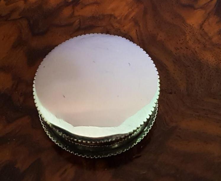 Antique Victorian Silver Pill Box - Image 5