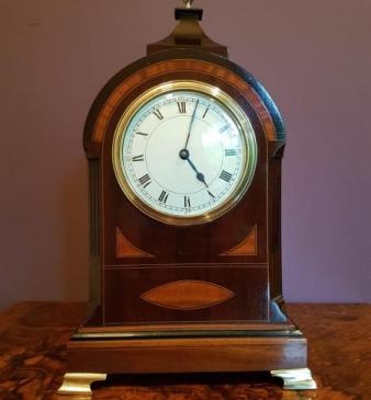 Outstanding Quality Edwardian Cushion Top Mantel Clock