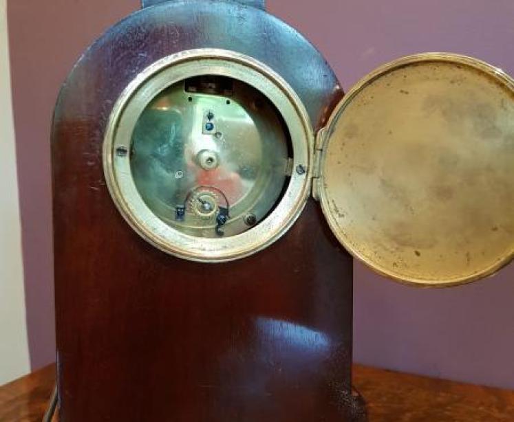 Outstanding Quality Edwardian Cushion Top Mantel Clock - Image 3