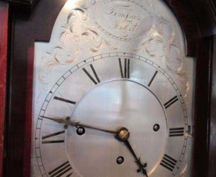 Superb 19th Century Chippendale Style Grandmother Clock - Image 2