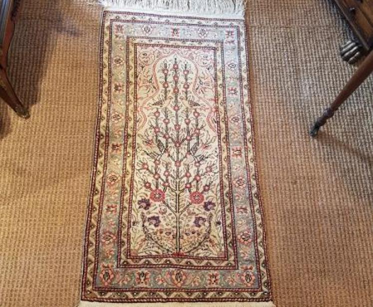 Antique Turkish Wool Rug - Image 5