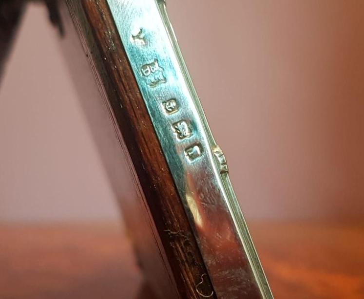 Fine Quality Antique Edwardian Silver Photo Frame - Image 4