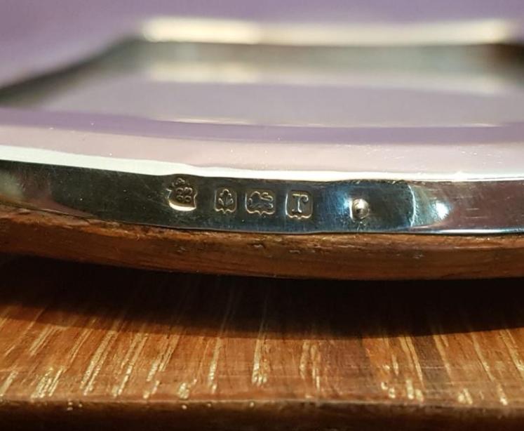 Antique Art Nouveau Silver Photo Frame - Image 3