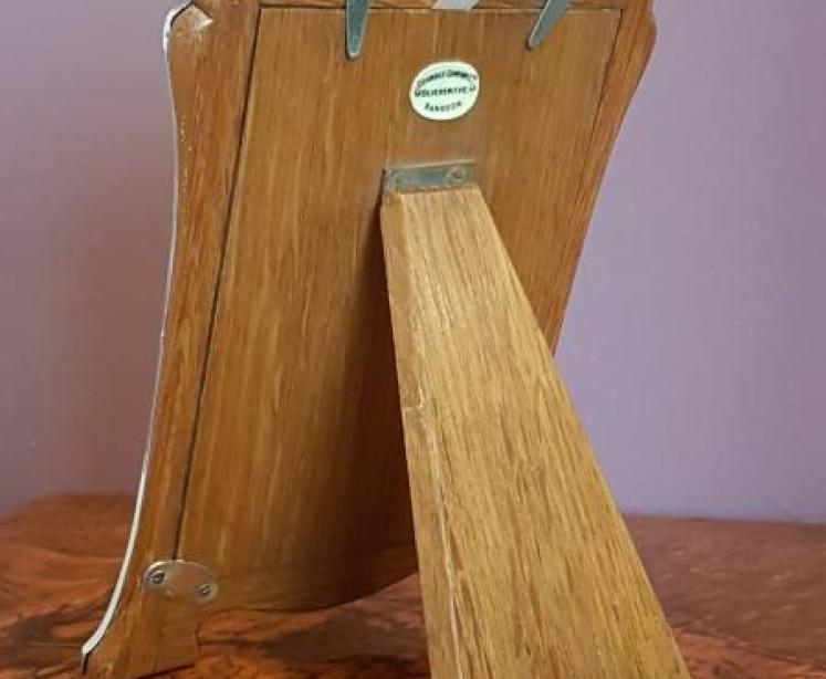 Antique Art Nouveau Silver Photo Frame - Image 4