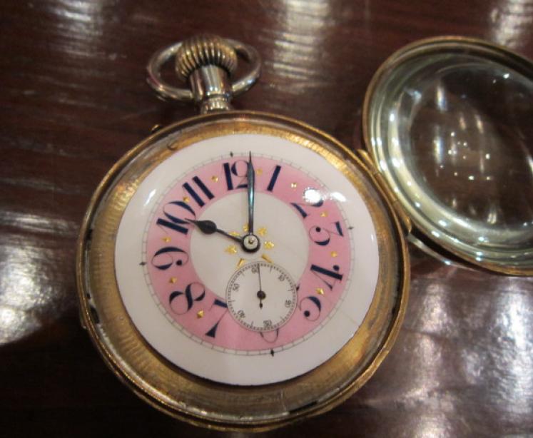 Rare 19th Century Swiss Crystal Ball Clock - Image 2