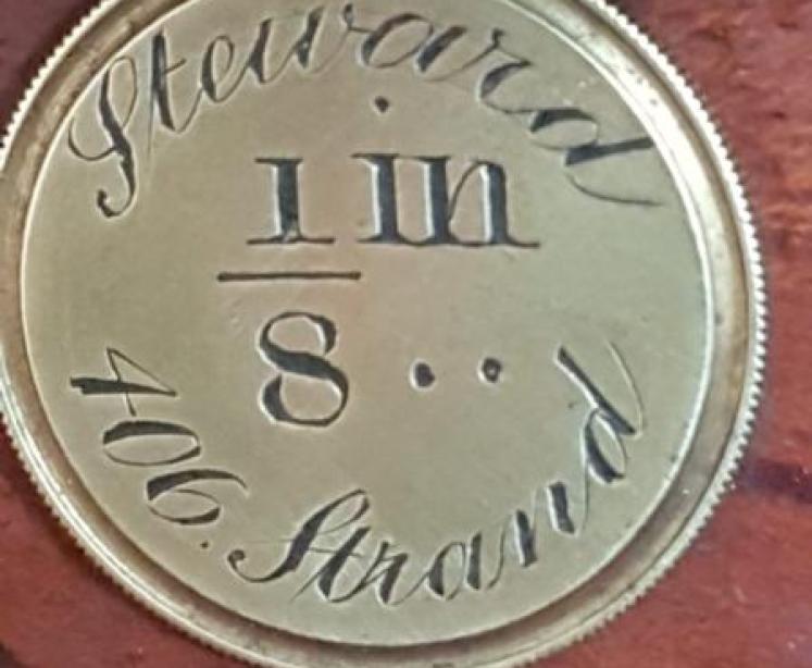 Antique Microscope in Original Mahogany Case - Image 3