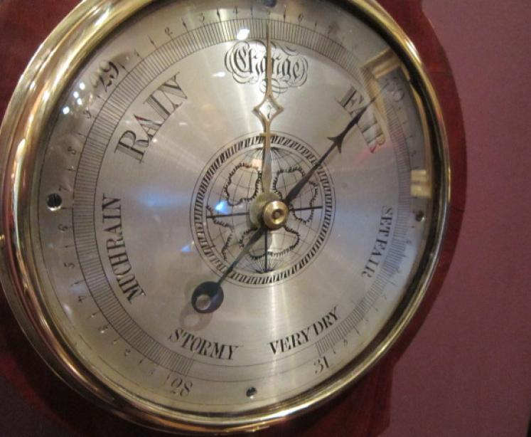 Rare William IV 5" Manchester Wheel Barometer - Image 1