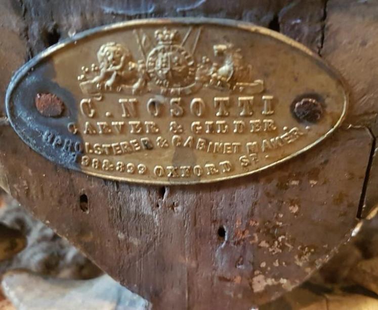 Fine Quality Antique Victorian Gilt Mirror By Charles Nosotti - Image 5