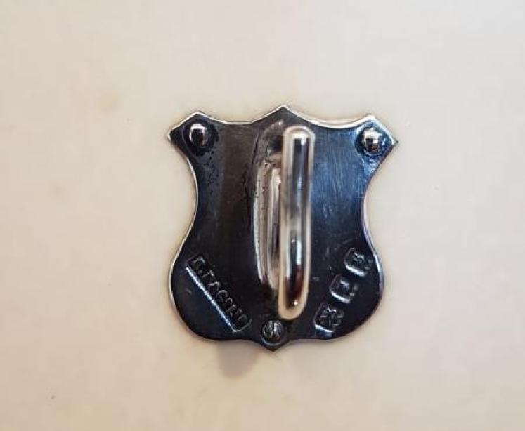 Antique Pocket Watch Stand with Silver Mount - Image 2