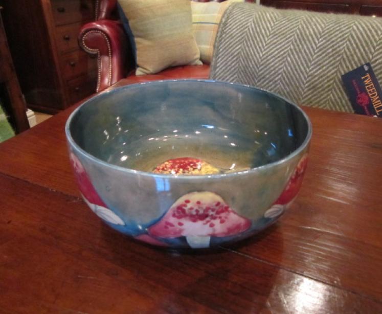 Superb Moorcroft Claremont Deep Bowl - Image 1