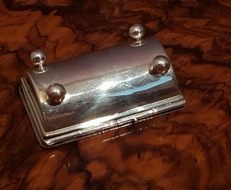 Silver Stamp Box - Image 4