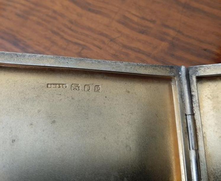 George V Period Sampson & Morden Silver Enamel Case - Image 4