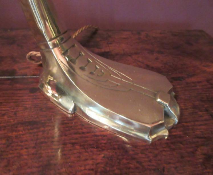 Art Nouveau Period Cast Brass Desk Lamp - Image 2