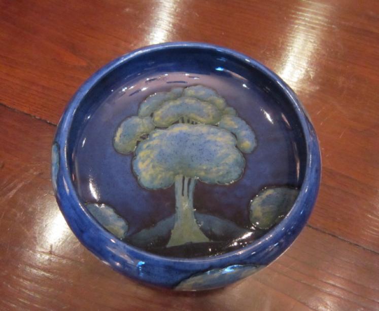Superb Moorcroft Moonlit Blue Liberty's Bowl - Image 2