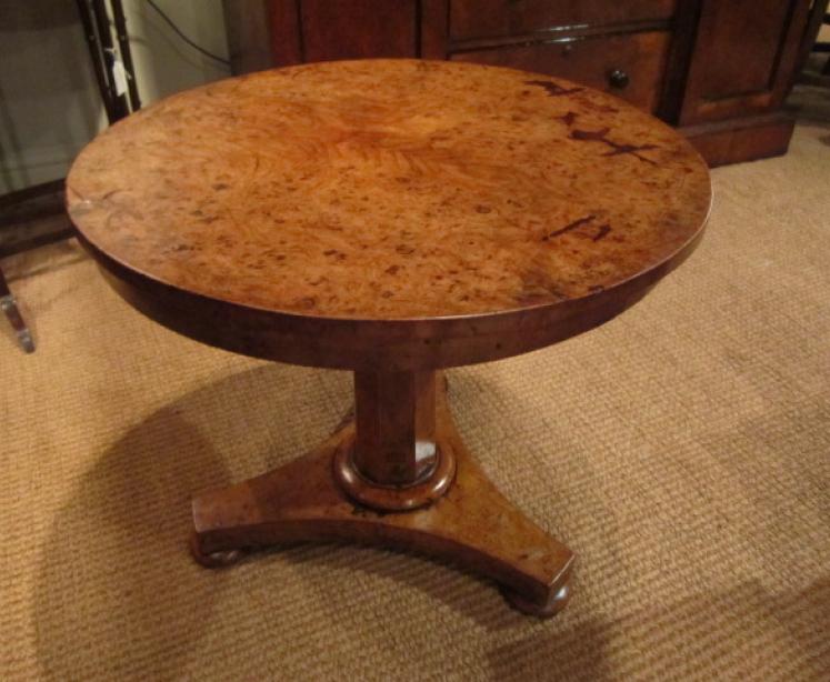 Quality William IV Pollard Oak Occasional Table - Image 5