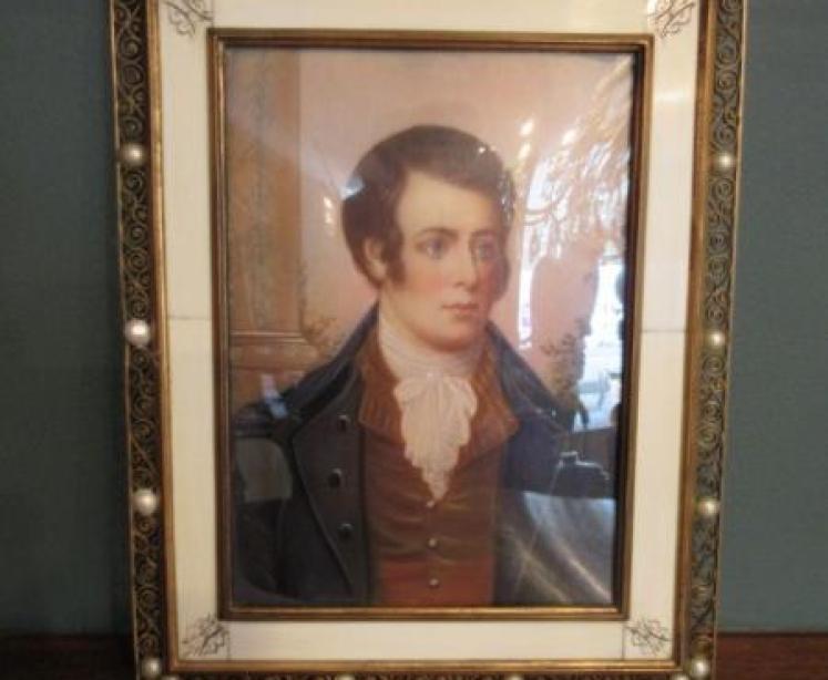 Early Victorian Miniature Portrait of a Gentleman - Image 1