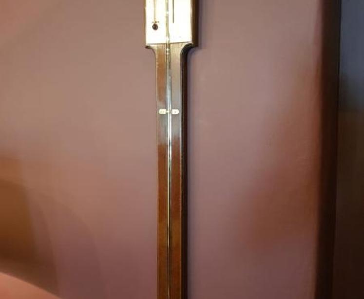 Edwardian Antique Mahogany Stick Barometer - Image 5