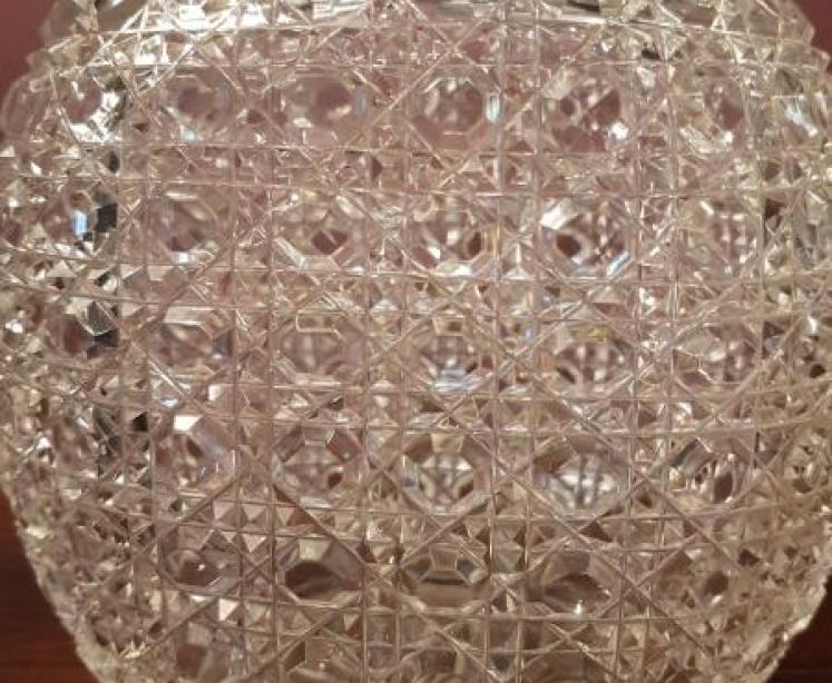 Victorian Cut Crystal and Silver Plated Mount Claret Jug - Image 4