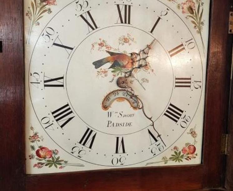 George III Cottage Longcase Clock By Will Snow Of Padside - Image 2
