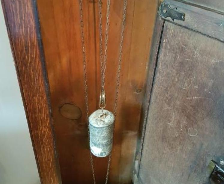 George III Cottage Longcase Clock By Will Snow Of Padside - Image 4