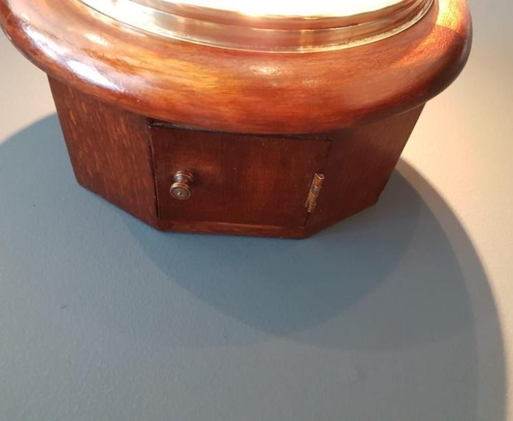 Edwardian 8 Day Mahogany 8" Dial Clock - Image 5