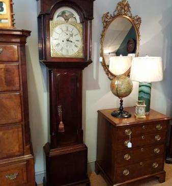 George III Oak 8 Day Kendal Longcase Clock